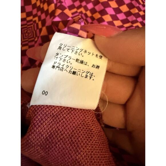 Patrick Cox Wannabe Crop Sweater Y2K Funky Retro Groovy Street wear - Picture 9 of 9